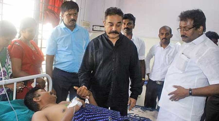 தூத்துக்குடிக்கு சென்ற கமல்ஹாசன் மீது வழக்குப்பதிவு